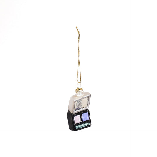 Kersthanger - Make-up - Glas - 3x2x6,5cm