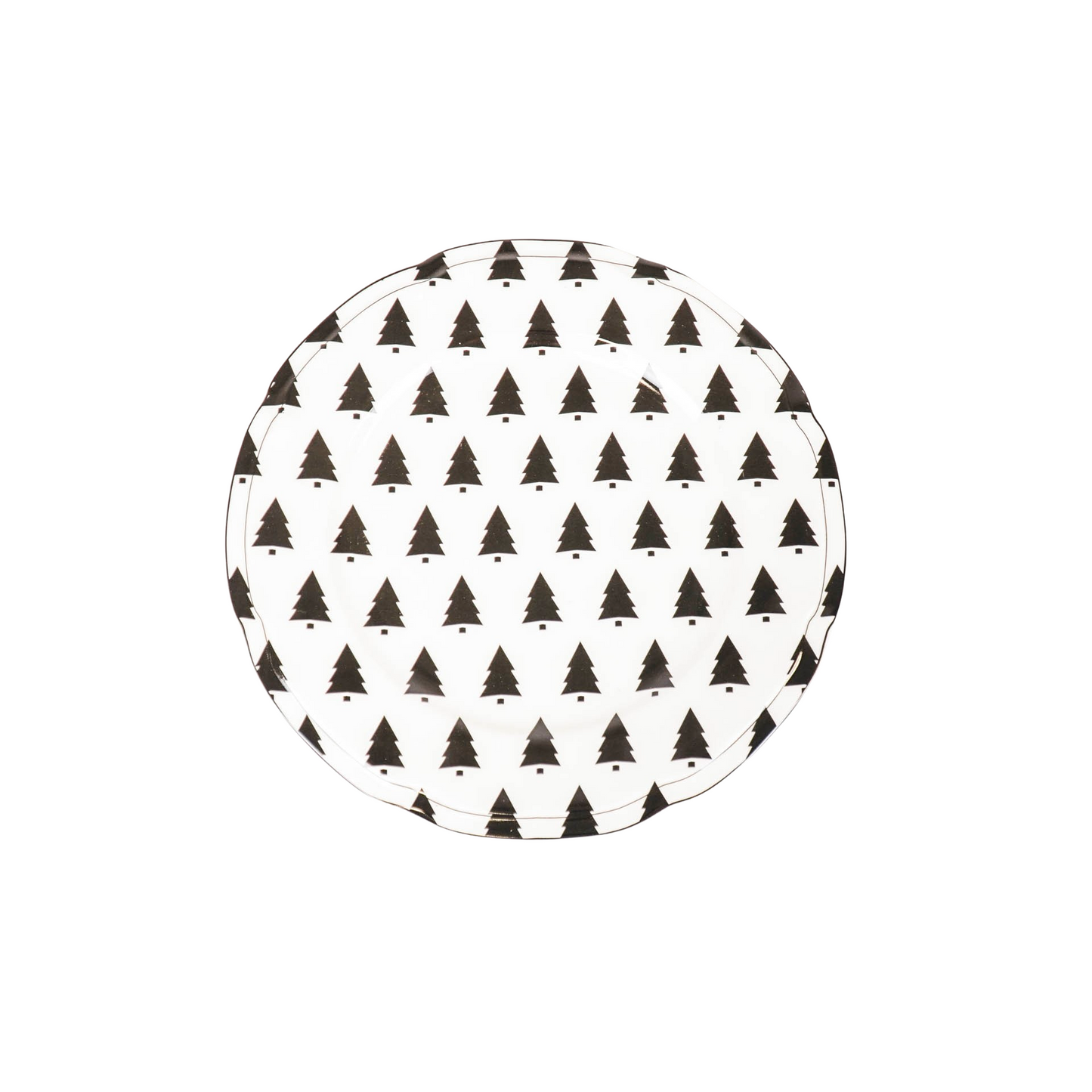 Bord - Kerstbomen - Newbone China - 26x26x1,5cm