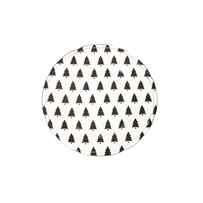 Bord - Kerstbomen - Newbone China - 26x26x1,5cm