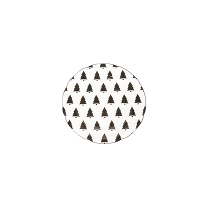 Bord - Kerstbomen - Newbone China - 15x15x1,5cm