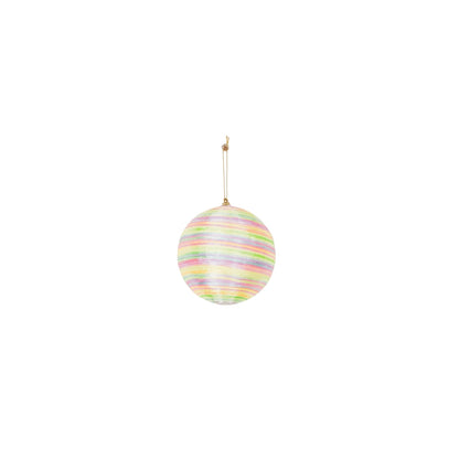 Kerst Hangers - Kerstballen - Foam - Fluor Kleuren - S3- 10 cm