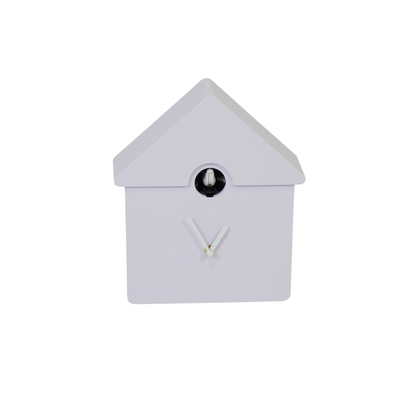 Klok- Wandklok Koekoeksklok - Lila- 24x27x9cm