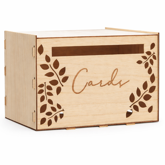 Houten Kaartendoos Bruiloft & Feest