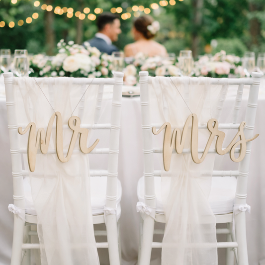 Stoelhangers Mr & Mrs