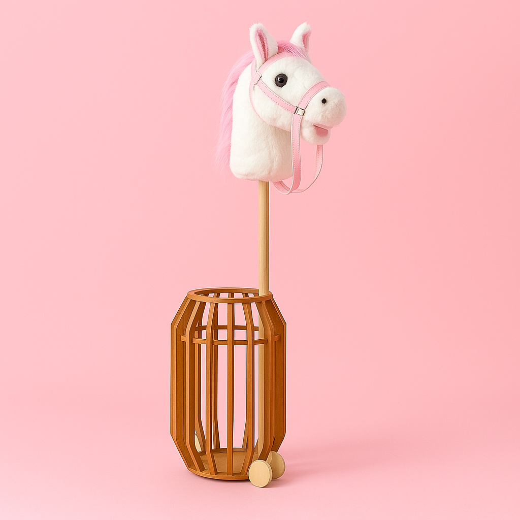 Hobby Horse stokpaard - Wit