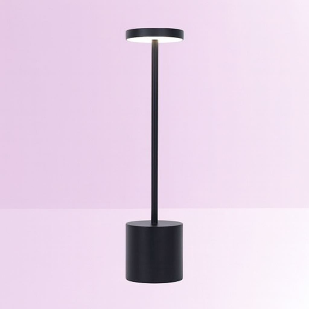 Draadloze Tafellamp Zwart
