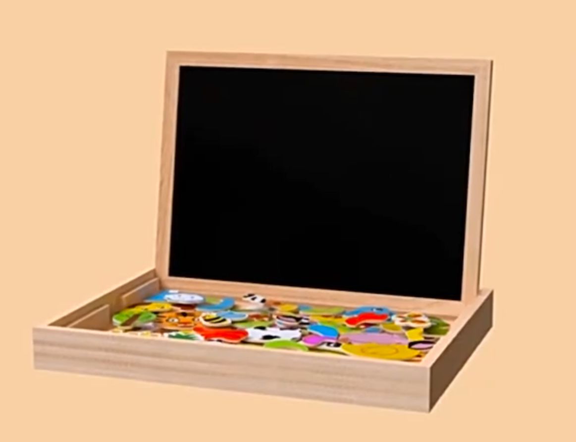 Speelgoed - Puzzel - Montessori - Magnetisch - Tekentafel