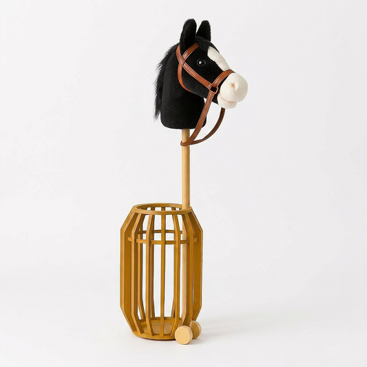 Hobby Horse Stokpaard Zwart